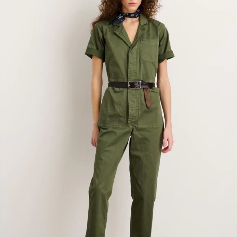 Alex Mill SS Standard Twill Jumpsuit XL